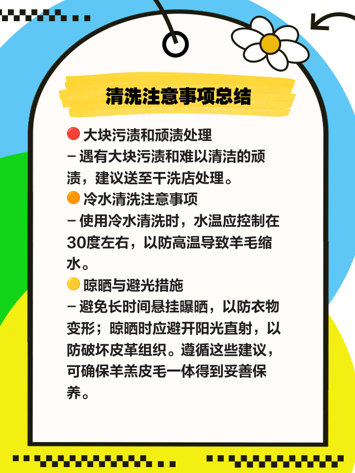 羊羔皮毛一体清洗指南